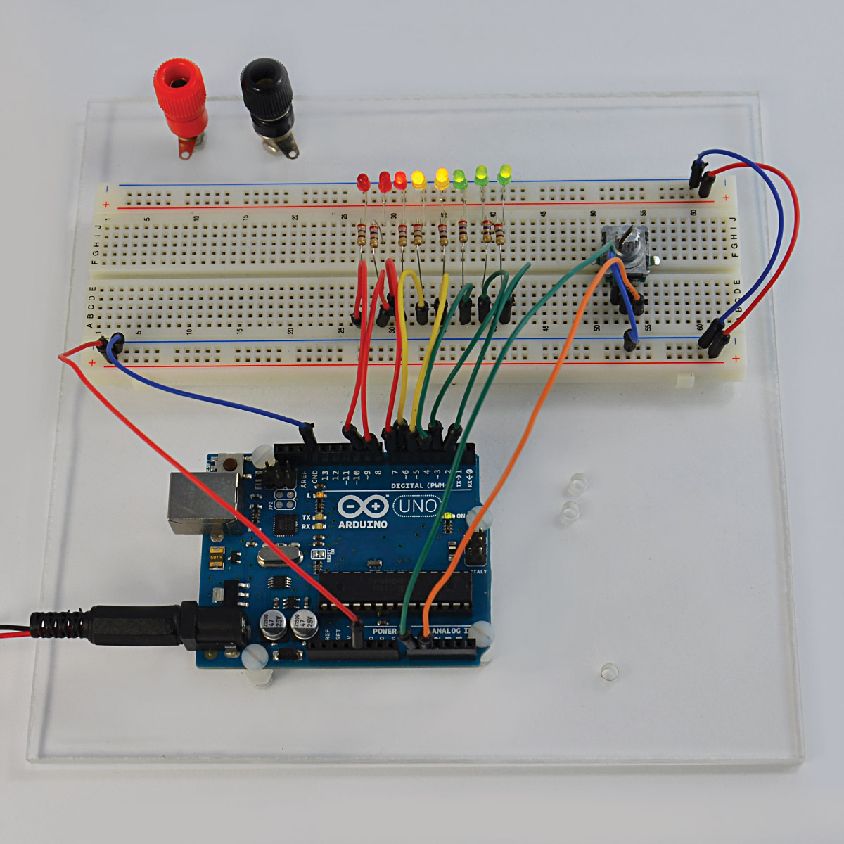 Controllare la ledbar - l'encoder